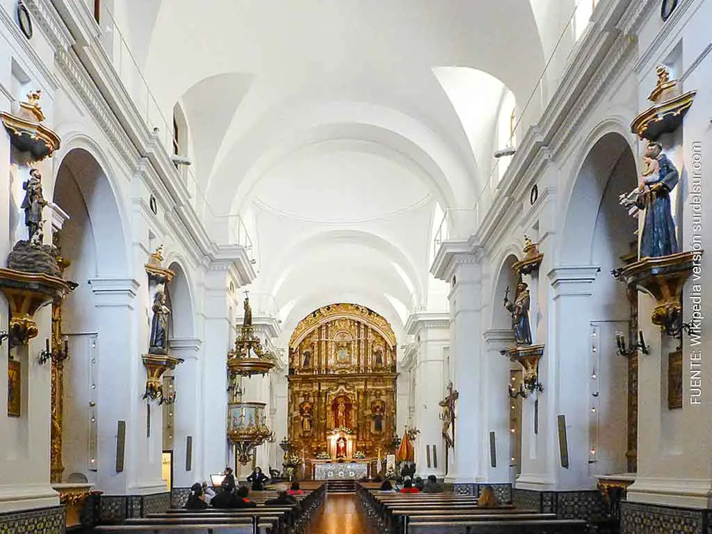 Interior de la Basílica de Nuestra Señora del Pilar, Recoleta, Buenos Aires.