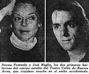 Norma Fontenla y José Neglia
