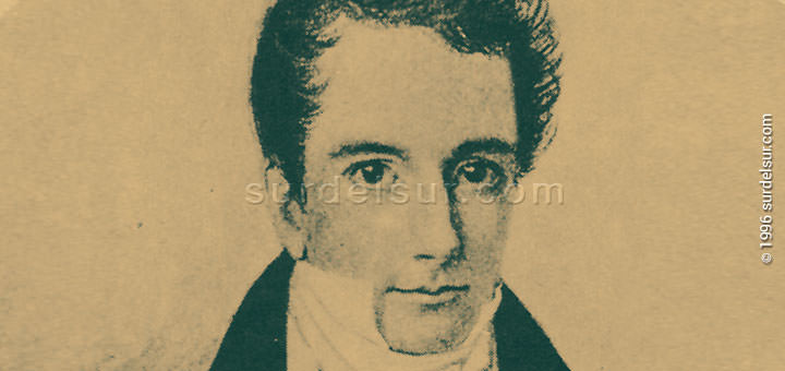 Juan Bautista Alberdi. Portrait