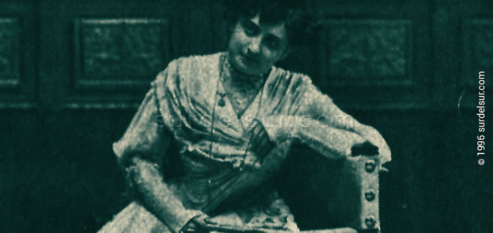 María Guerrero. Portrait