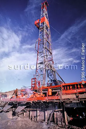 View of oil well