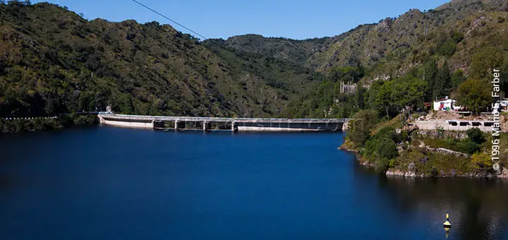 Lago y represa del Dique Los Molinos, Calamuchita, Córdoba