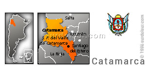 Mapa Provincia de Catamarca