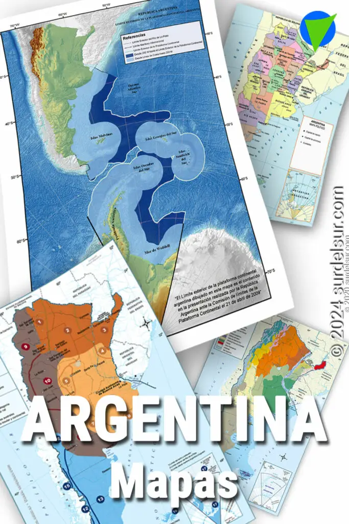 Selección de mapas de Argentina