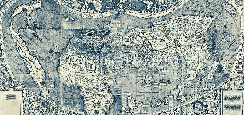 Mapa Waldseemüller del mundo
