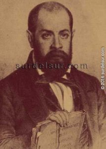 Retrato de Domingo Faustino Sarmiento.