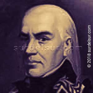 Francisco de Miranda, prócer venezolano, retrato, detalle