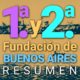 1.a y 2.a fundación de Buenos Aires Resúmen