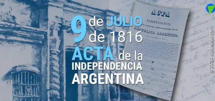 Acta de la Independencia de Argentina: 9 de julio de 1816
