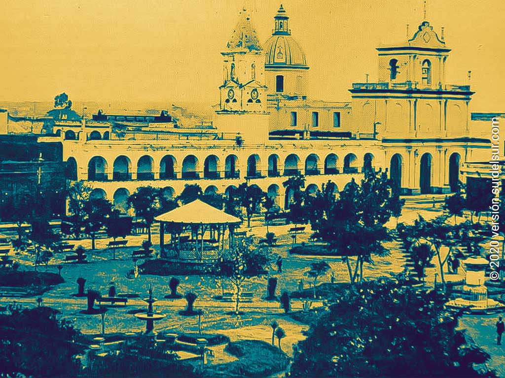 Viaje al pasado de San Miguel de Tucumán. Plaza Independencia y Cabildo
