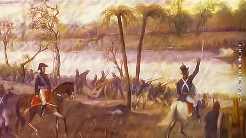 Expedición al Paraguay fuerzas de Belgrano