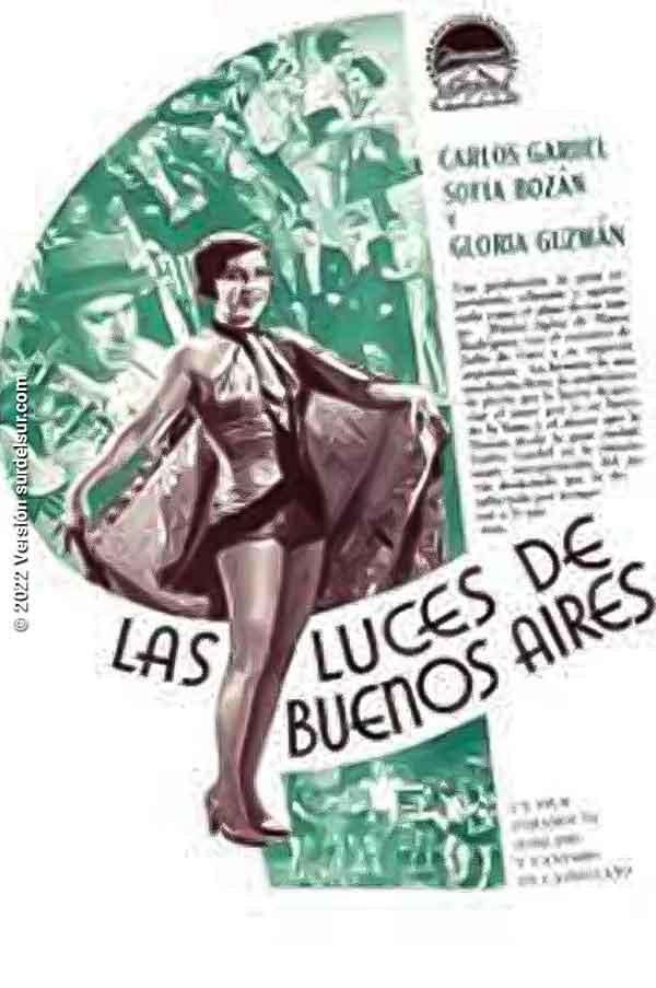 Las luces de Buenos Aires (1931) Afiche del film