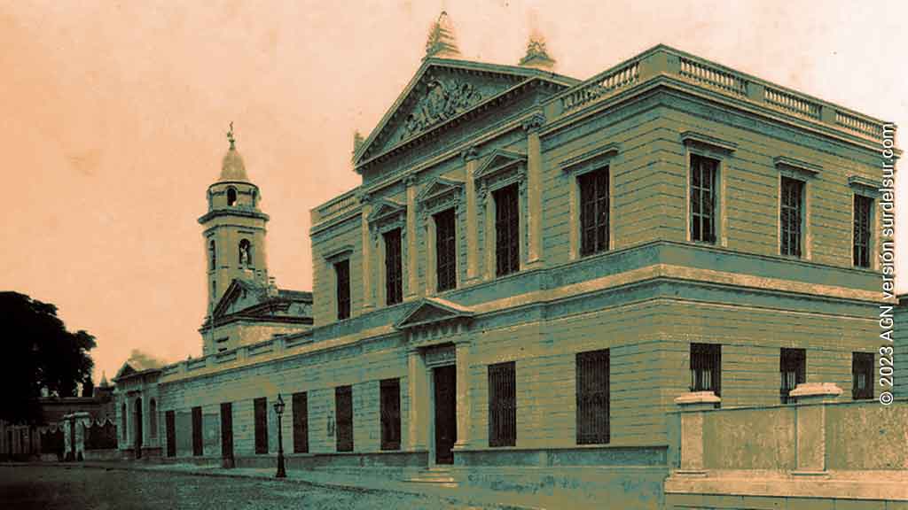 Centro Cultural Recoleta, fachada 1880