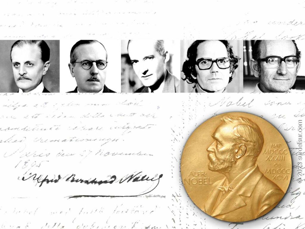 5 argentinos ganadores del Premio Nobel