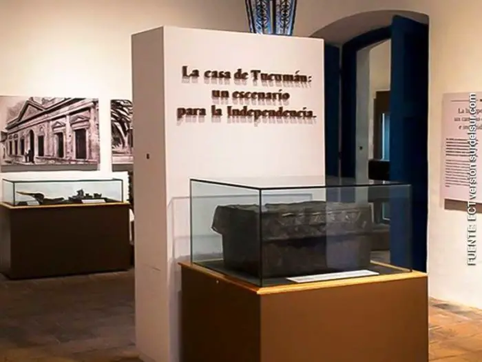 Casa Histórica de la Independencia Sala de exhibición