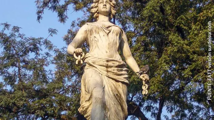 Estatua de la Libertad en Plaza Independencia