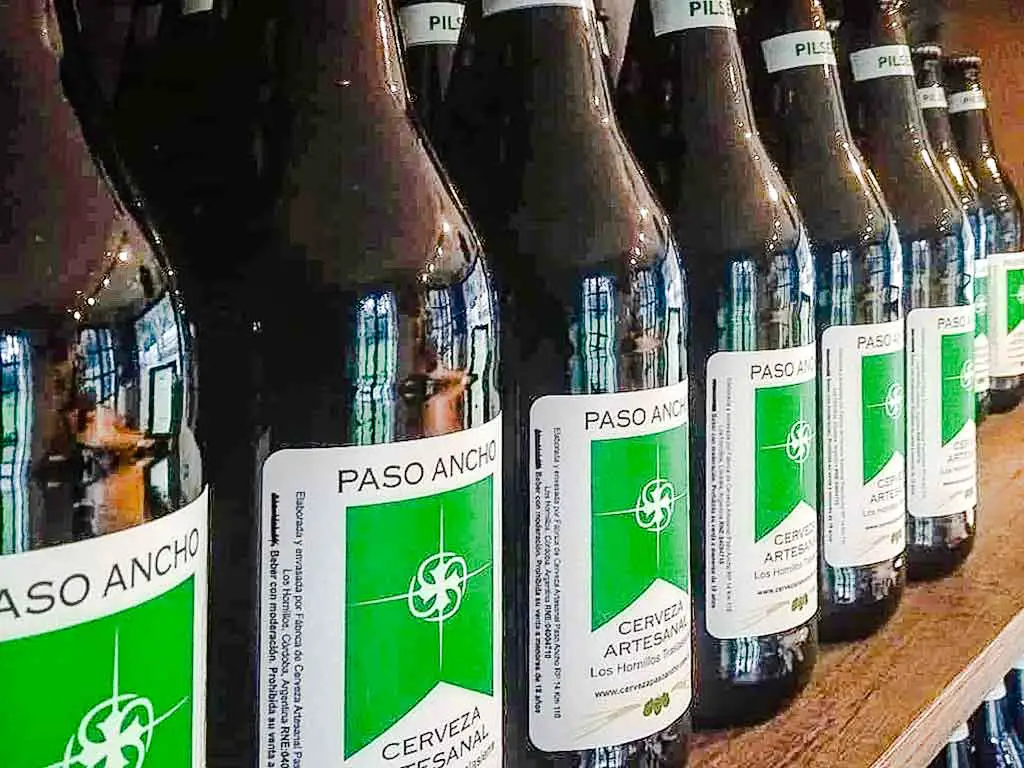 Traslasierra Cerveza artesanal Paso Ancho