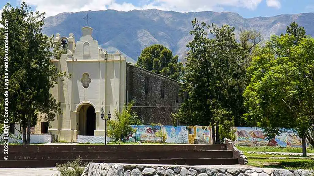 Traslasierra Comuna de Luyaba Iglesia de la Virgen de la Merced